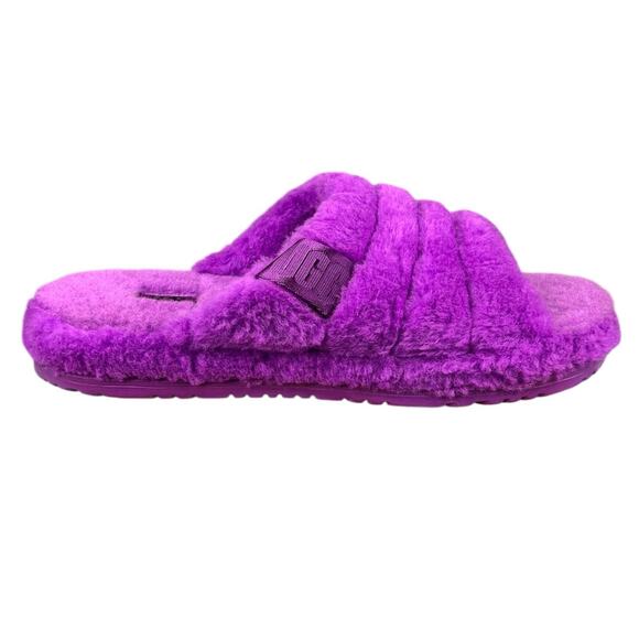 UGG Men’s Fluff You Purple Shearling Slipper Size US 11 - Picture 1 of 10